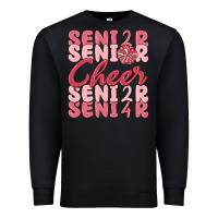 Black senior cheer 2024 Premium Sweatshirt - MaliasSmallBusiness