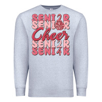 Heather Grey senior cheer 2024 Premium Sweatshirt - MaliasSmallBusiness