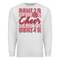Oatmeal Heather senior cheer 2024 Premium Sweatshirt - MaliasSmallBusiness
