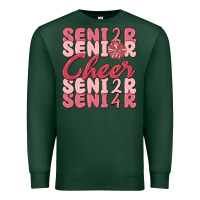 Sports Green senior cheer 2024 Premium Sweatshirt - MaliasSmallBusiness