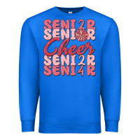 True Royal senior cheer 2024 Premium Sweatshirt - MaliasSmallBusiness