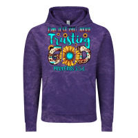 Cloud Purple i m just out here trusting god proverbs 3 5,6 Vintage Hoodie - JahusDesignShop