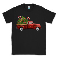 Black christmas trees truck Classic Tee - FaDigitalArtStudio