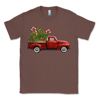 Chestnut christmas trees truck Classic Tee - FaDigitalArtStudio