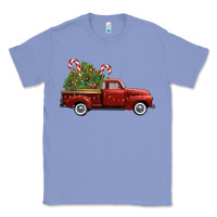 Colony Blue christmas trees truck Classic Tee - FaDigitalArtStudio