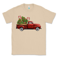 Mushroom christmas trees truck Classic Tee - FaDigitalArtStudio