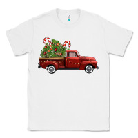 White christmas trees truck Classic Tee - FaDigitalArtStudio