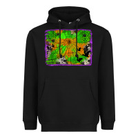 Black leopard cowhide halloween background Heavyweight Hoodie - Jasminsmagicworld