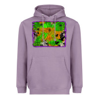 Lavender leopard cowhide halloween background Heavyweight Hoodie - Jasminsmagicworld