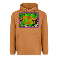 Meerkat leopard cowhide halloween background Heavyweight Hoodie - Jasminsmagicworld