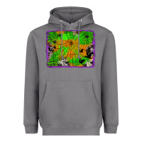 Storm leopard cowhide halloween background Heavyweight Hoodie - Jasminsmagicworld