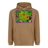 Toasted Coconut leopard cowhide halloween background Heavyweight Hoodie - Jasminsmagicworld