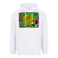 White leopard cowhide halloween background Heavyweight Hoodie - Jasminsmagicworld