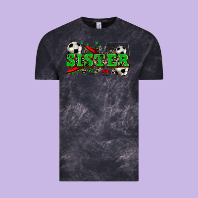 Sister Soccer Vintage Tee Designed By Zillion Design Studio