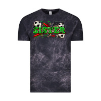 Cloud Black sister soccer Vintage Tee - Zillion Design Studio