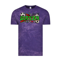 Cloud Purple sister soccer Vintage Tee - Zillion Design Studio