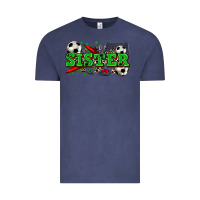 Vintage Denim sister soccer Vintage Tee - Zillion Design Studio