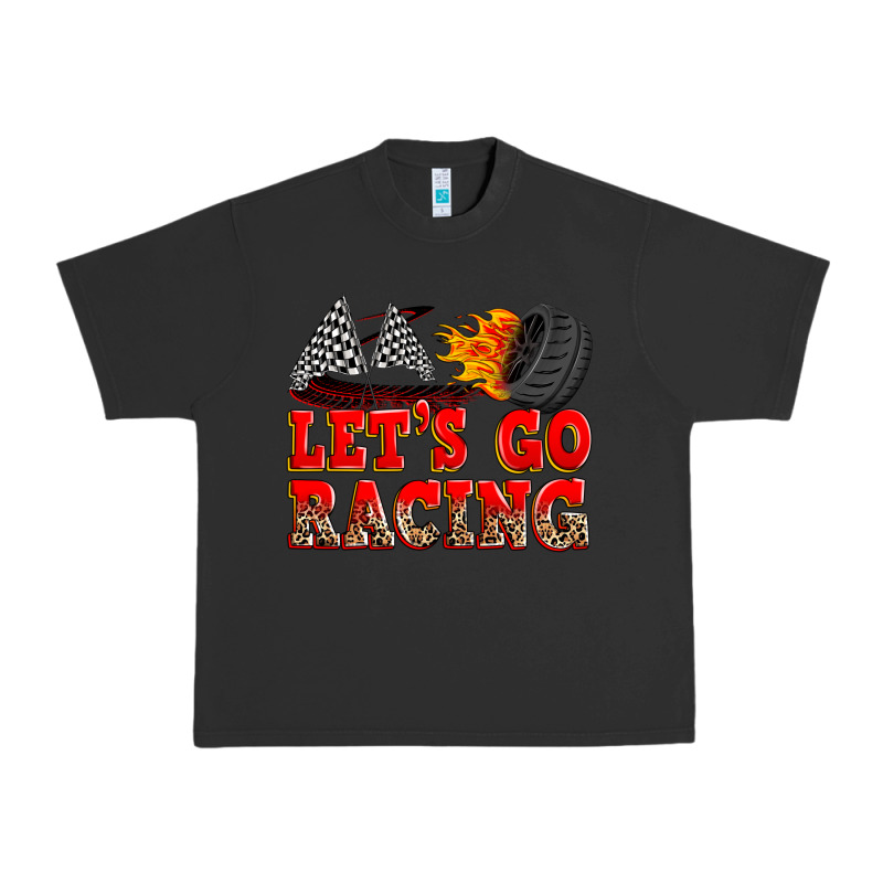 Let's Go Racing Urban Heavy Tee by Zillion Design Studio | Teevron