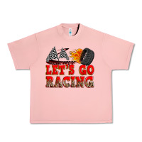 Salmon let's go racing Urban Heavy Tee - Zillion Design Studio