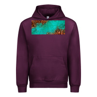 Mauve Wine tooled leather turquoise glitter 11oz mug Urban Hoodie - Jasminsmagicworld
