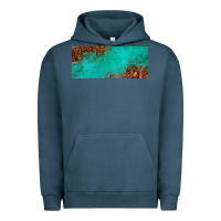 Pigment Midnight Navy tooled leather turquoise glitter 11oz mug Urban Hoodie - Jasminsmagicworld
