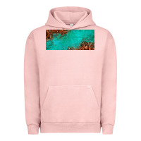 Pigment Salmon tooled leather turquoise glitter 11oz mug Urban Hoodie - Jasminsmagicworld