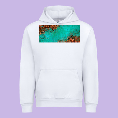 Tooled Leather Turquoise Glitter 11oz Mug Urban Hoodie Designed By Jasminsmagicworld