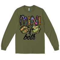 Army Green mini of both Long Sleeve Tee - CowhideDigitalArt