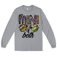 Heather Grey mini of both Long Sleeve Tee - CowhideDigitalArt