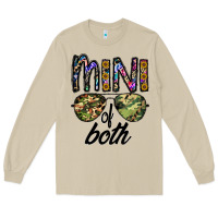 Mushroom mini of both Long Sleeve Tee - CowhideDigitalArt