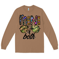 Toasted Coconut mini of both Long Sleeve Tee - CowhideDigitalArt