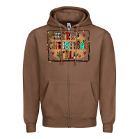 Chestnut merry christmas y'all Zipper Hoodie - JahusDesignShop