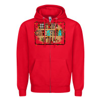 Red merry christmas y'all Zipper Hoodie - JahusDesignShop
