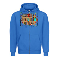 True Royal merry christmas y'all Zipper Hoodie - JahusDesignShop