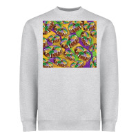 Heather Grey Mardi gras king cake Heavyweight Sweatshirt - RanaPortraitStore