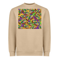 Mushroom Mardi gras king cake Heavyweight Sweatshirt - RanaPortraitStore