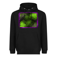 Black leopard halloween background Heavyweight Hoodie - Jasminsmagicworld