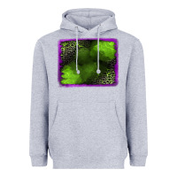 Heather Grey leopard halloween background Heavyweight Hoodie - Jasminsmagicworld