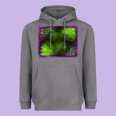 Leopard Halloween Background Heavyweight Hoodie Designed By Jasminsmagicworld