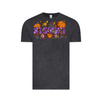 Vintage Black sister basketball Vintage Tee - Zillion Design Studio