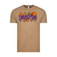 Vintage Coffee sister basketball Vintage Tee - Zillion Design Studio