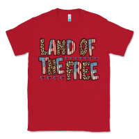 Red land of the free Classic Tee - RacoonDesign