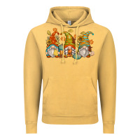 Vintage Mustard fall gnomes Vintage Hoodie - Zillion Design Studio