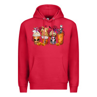 Cardinal nightmare coffee cups Premium Hoodie - MaliasSmallBusiness