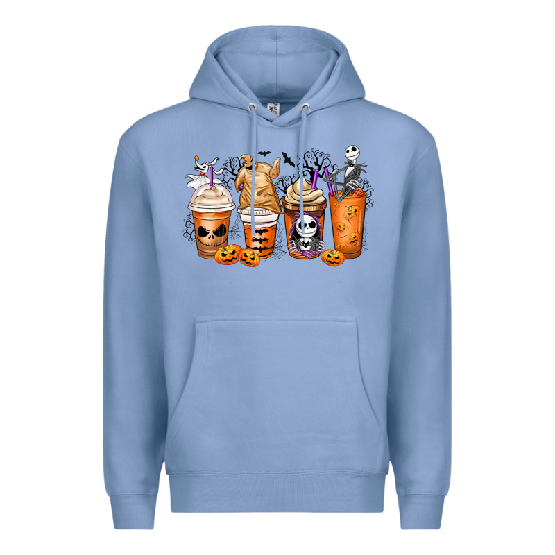 Nightmare Coffee Cups Premium Hoodie by MaliasSmallBusiness | Teevron