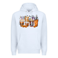 White nightmare coffee cups Premium Hoodie - MaliasSmallBusiness