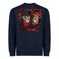 Navy cowboy killer Heavyweight Sweatshirt - Zillion Design Studio
