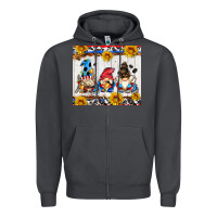 Smoke hockey gnomes Zipper Hoodie - AdoDesignShop