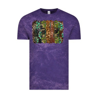 Cloud Purple western camouflage brushstroke Vintage Tee - BarkalooDesign