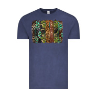Vintage Denim western camouflage brushstroke Vintage Tee - BarkalooDesign